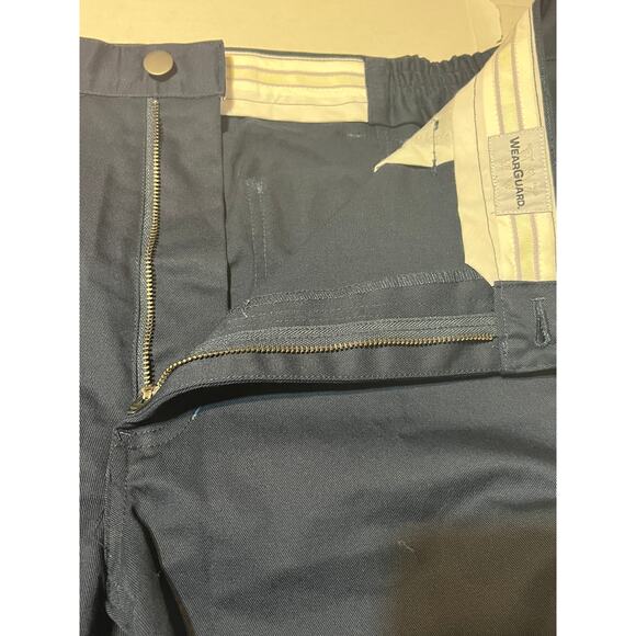 Wear Guard Men Cargo Shorts Blue Work Wear Utility Oeko-Tek Cotton Size 40 New - Picture 4 of 13